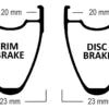 Radiant Alloy Rim Brake